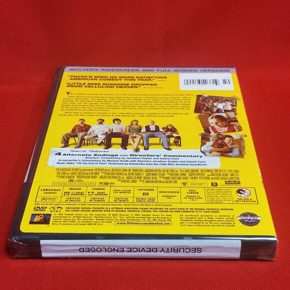 Little Miss Sunshine DVD 2006 New Sealed - Picture 4 of 6